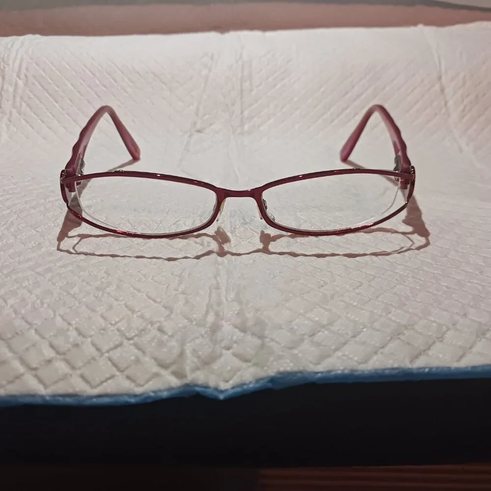 Daisy Fuentes Eva 52-16-135 Eyeglasses Frames Currant